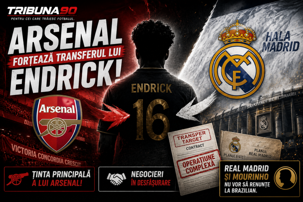 Arsenal forțează transferul lui Endrick