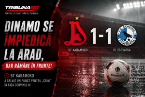 Dinamo se împiedică la Arad