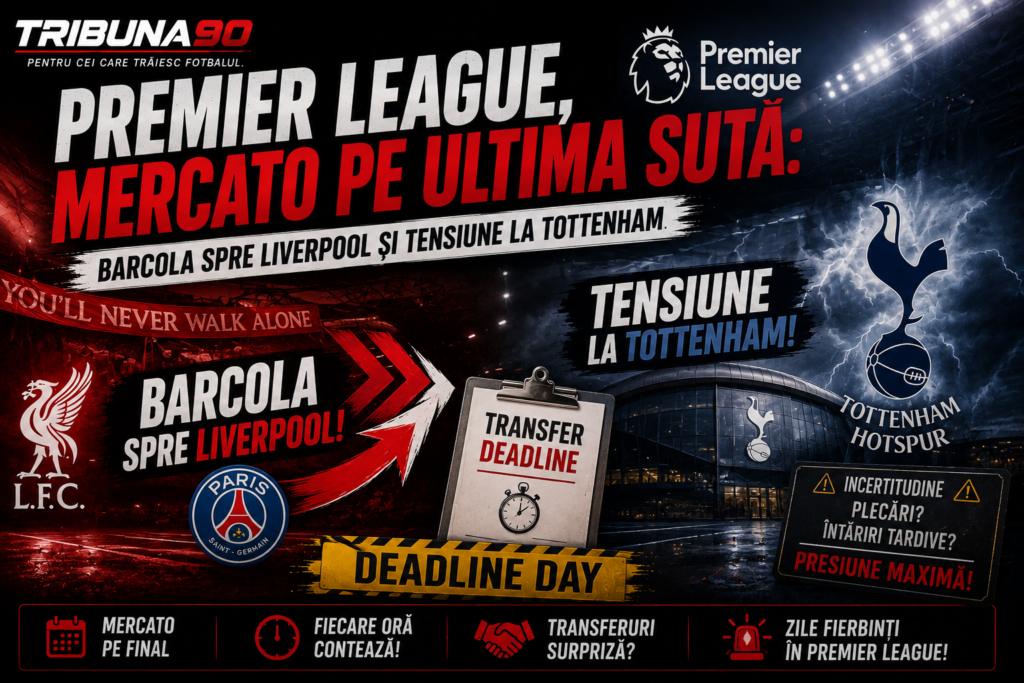 Premier League, mercato pe ultima sută