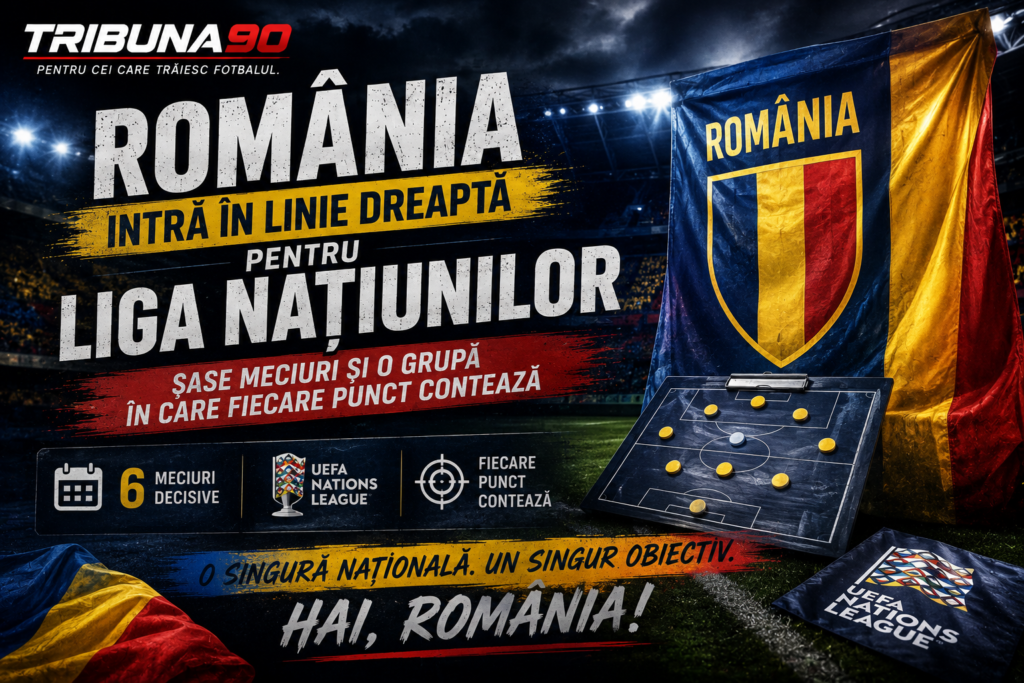 România intră în linie dreaptă pentru Liga Națiunilor