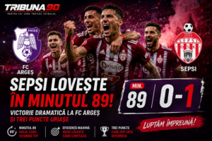 Sepsi lovește în minutul 89
